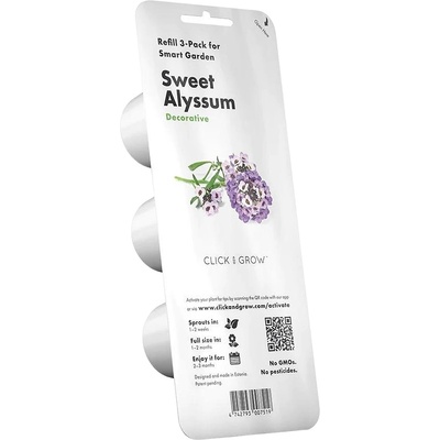 Click & Grow Семена Click and Grow - Сладък алисум, 3 пълнителя (SGR35X3)