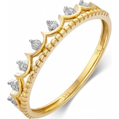 Sofia zlatý prsten s diamanty GEMBG29449 11