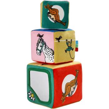 Pippi Меки кубчета за подреждане Pippi - Пипи Дългото чорапче (44388100)