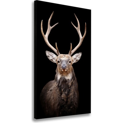 Vertikálny foto obraz tlačený na plátne Jeleň 50x100 cm