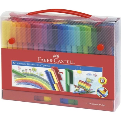 Faber-Castell Флумастери FABER-CASTELL Connector 60 цв