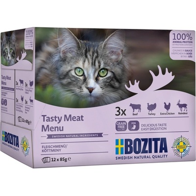 Bozita Meat Menu 12 x 85 g