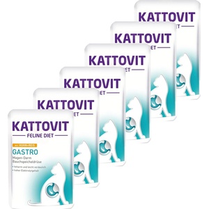 KATTOVIT Gastro паста пиле + ориз 6 x 85 г