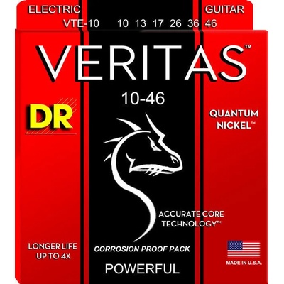 DR Strings VTE-10 Veritas Струни за електрическа китара (VTE-10)
