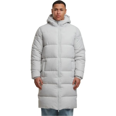 Urban classics Палто Urban classics Long Puffer coat - Grey (Light Asphalt)