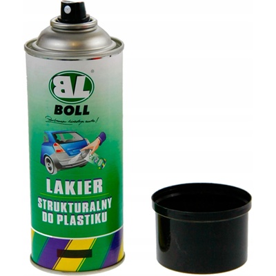 BOLL strukturální lak na plast sprej černý 400ml – Sleviste.cz