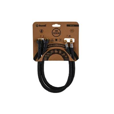 МЕКА ВРЪЗКА grifacb premium black 40 М10х1 Г3/8 ЧЕРЕН МАТ 2бр К-Т (209976)