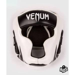 Venum | Официален Вносител за България Детска Каска за Бокс Venum Challenger Black/White - L/XL