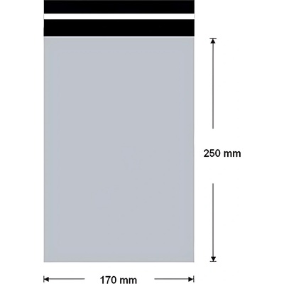 Plastová obálka 175x255