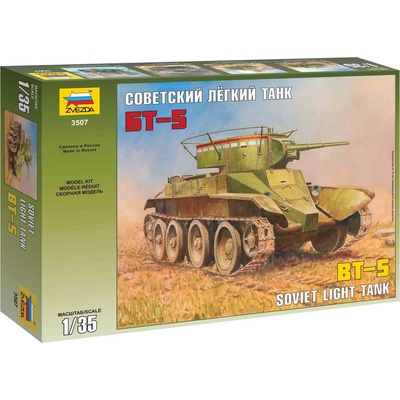 Zvezda Model Kit tank BT 5 sovětská armáda 3507 1:35