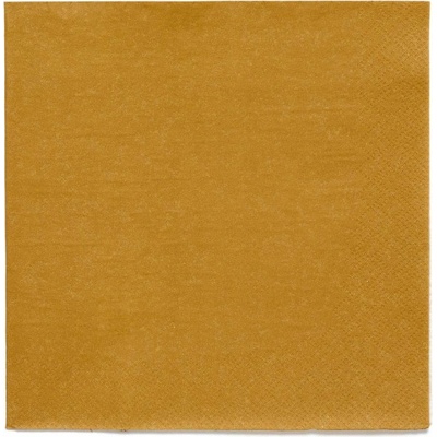 Amscan Servítky papierové béžové Creme Brulée 33x33cm 20 ks