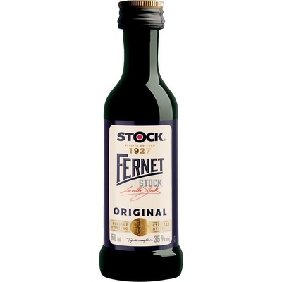 Fernet Stock 38% 0,05 l (holá láhev)