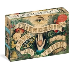 John Derian Paper Goods Friendship Love and Truth 1,000 dielov
