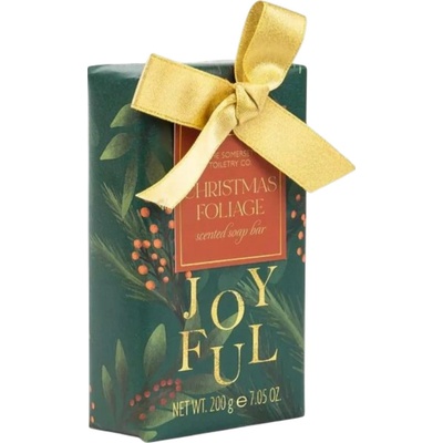Somerset Toiletry tuhé mýdlo joyful christmas foliage 200 g