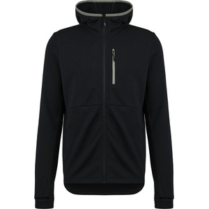 Stoic Мъжко поларено яке Stoic MerinoGrid285 NorrdalSt. Zip Hoody Fleece jacket - Black (005-5603-0111)