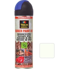 TECH Barva ve spreji MARKER 360 500ml RAL 9010 bílá