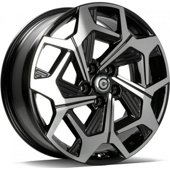 Carbonado Bullet 7.5x19 5x114.3 ET49 black front polished