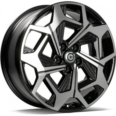 Carbonado Bullet 7x18 5x114.3 ET49 black front polished