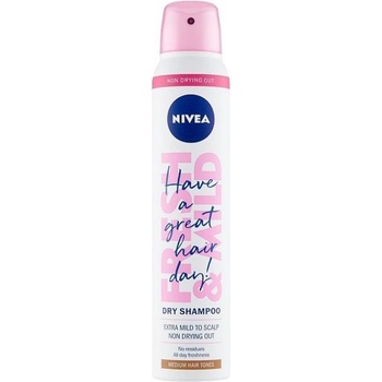 Nivea suchý šampón pre tmavé vlasy 200 ml