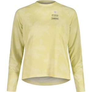 Maloja Дамска фланелка с дълъг ръкав за колоездене Maloja Women's BaldoM. Cycling jersey - Moonlight Iris Grid - размер XS (156-3039-0311)