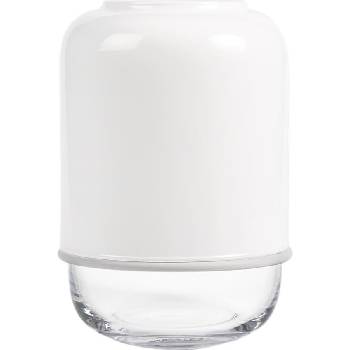 Muurla Ваза Capsule с регулируема височина бяла (345-185-30)