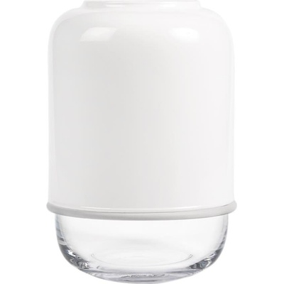 Muurla Ваза Capsule с регулируема височина бяла (345-185-30)