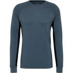 Stoic Мъжко мериносово термобельо Stoic Merino240 BengtSt. L/S Merino base layer - Ink Grey / Black (015-2086-1113)