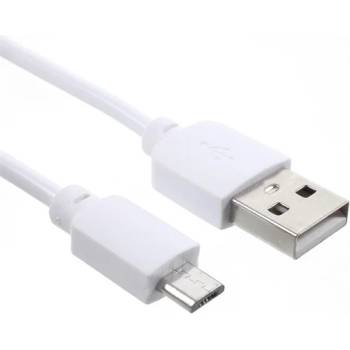 Gigapack кабел за данни USB - microUSB, 100cm, БЯЛ GP-29454 (GP-29454)