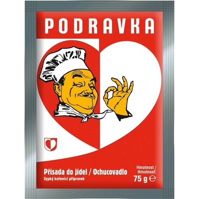 PODRAVKA Prísada do jedla 10 x 75 g