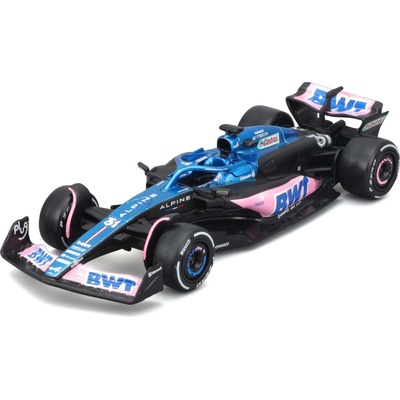 Bburago Hasbro Littlest Pet Shop RACE Formula BWT Alpine Team 2023 #31 Esteban 31 1:43