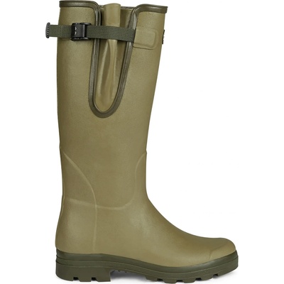 Le Chameau Мъжки гумени ботуши Le Chameau Vierzon with Jersey Lining Wellington boots - Green Vierzon - размер 43 (EU) (031-0087-0215)