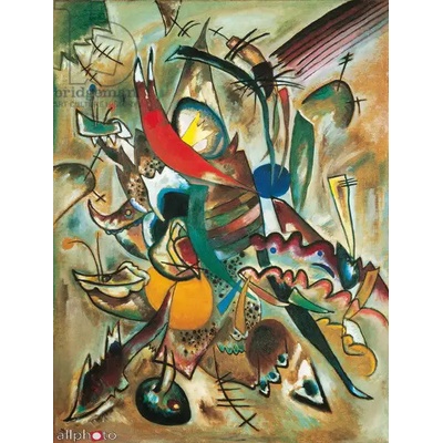 Obrazy - Kandinsky, Wassily: Malba se špicemi - kompozice č. 223 - reprodukce obrazu