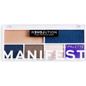 Revolution Relove Colour Play Manifest paletka očných tieňov 5,2 g