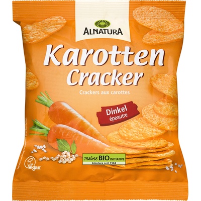 Alnatura Organic Carrot Crackers - 75 г