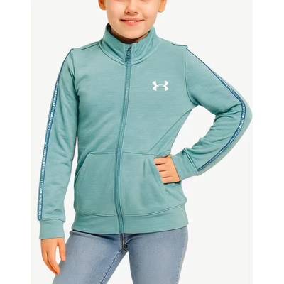 Under Armour Rival Terry Taped FZ Hoodie Blue