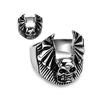 Steel Edge ocelový prsten Spikes 10643