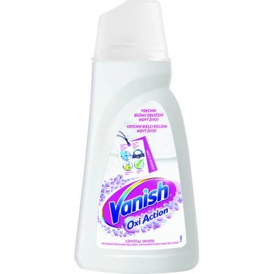 VANISH Oxi Action Crystal white tekutý odstraňovač skvrn 1,5 l