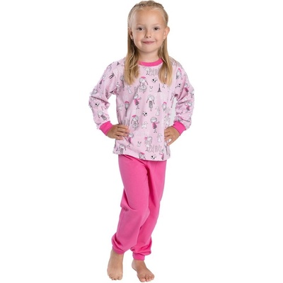 Bettymode detské pyžamo Paris růžové