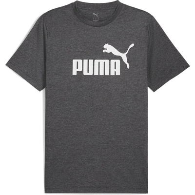 PUMA Ess No. 1 Logo Heather Tee Размер: XXL / Цвят: черен