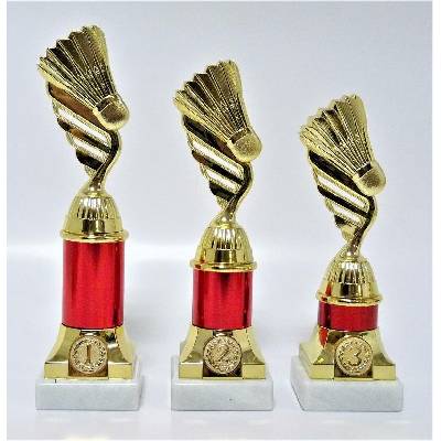 VIZINGR Badminton trofeje 30-P434.01 30-P434.01/24 cm