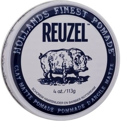 Reuzel Clay Matte Pomade 113 g (pomáda na vlasy Made in USA)