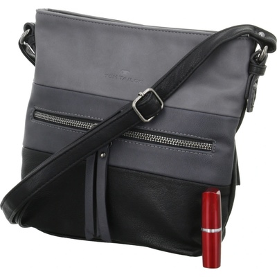 Tom Tailor kabelka Ellen Cross bag M 26103-60 černo/šedá – Hledejceny.cz