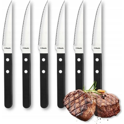 Amefa Steakové Nože na Pizzu sada 6 kusů
