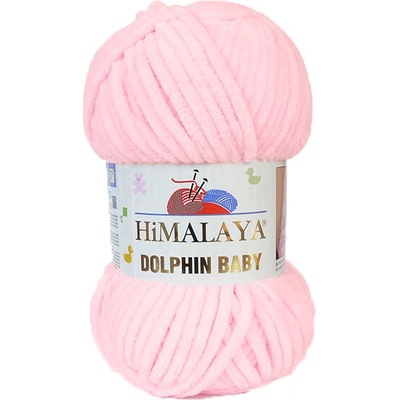Himalaya Příze Dolphin Baby 80319 - růžová