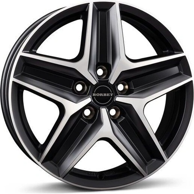 Borbet CWZ 7,5x18 5x118 ET53 black matt polished