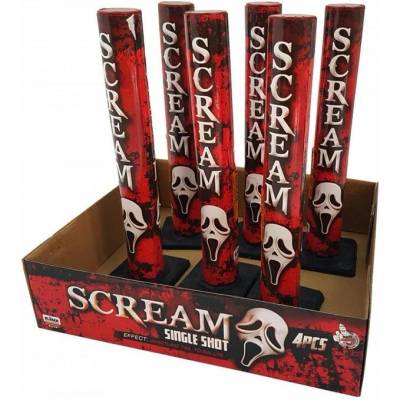 Guľové pumy SCREAM 25 mm 6 ks