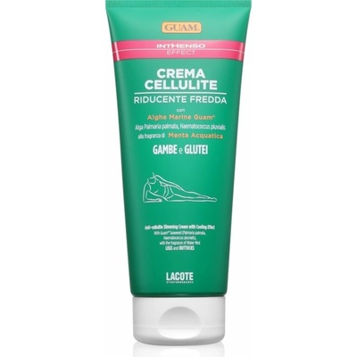 Guam Inthenso Crema Cellulite tělový krém na celulitidu s chladivým účinkem 200 ml