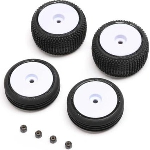 Losi Гуми с бели джанти (4): Micro-B