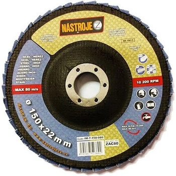 Nástroje cz Lamelový kotouč 125 mm ZAC80 na IM-7-125-080