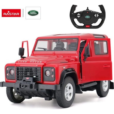 Rastar Кола с отварящи се врати land rover denfender r/c 1: 14
